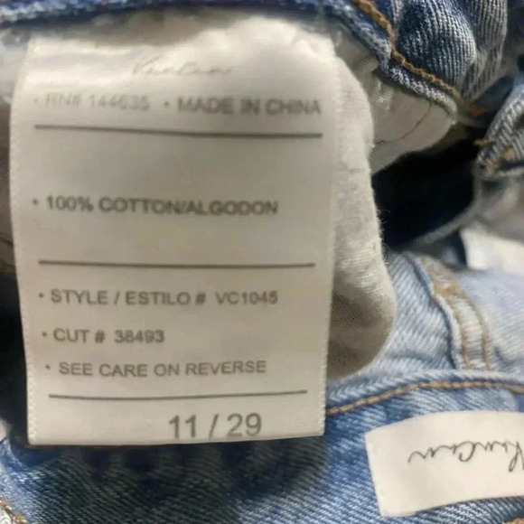 Kancan Distressed raw hem jeans size 29 - Picture 7 of 7